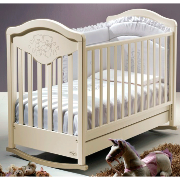 Детская кроватка-качалка Baby Italia Gioco LUX