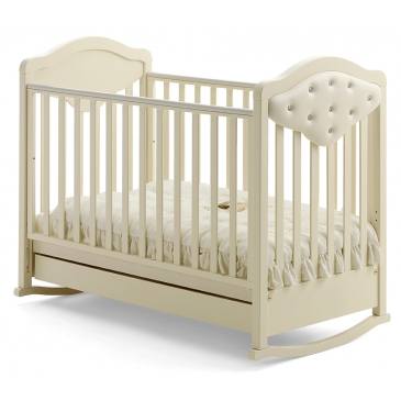 Детская кроватка-качалка Baby Italia Gioco VIP (эко-кожа)