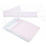 Комплект белья для колыбели Micuna Cododo TX-1640 Dots Pink